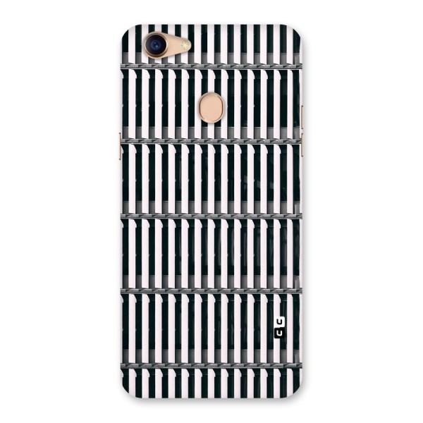 Dark Lines Pattern Back Case for Oppo F5 Youth